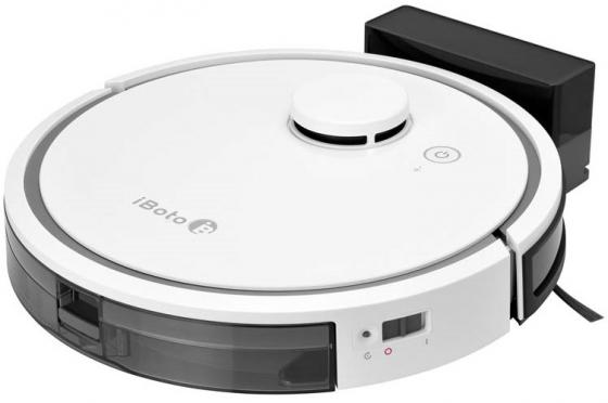 Робот-пылесос iBoto Smart L920W сухая влажная уборка белый чёрный