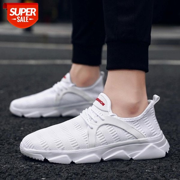 High Quality Breathable Shoes Men Light Comfortable Summer Sneakers Black White Red Tennis Trainers Fashion Mens Shoes Casual #Iz2o