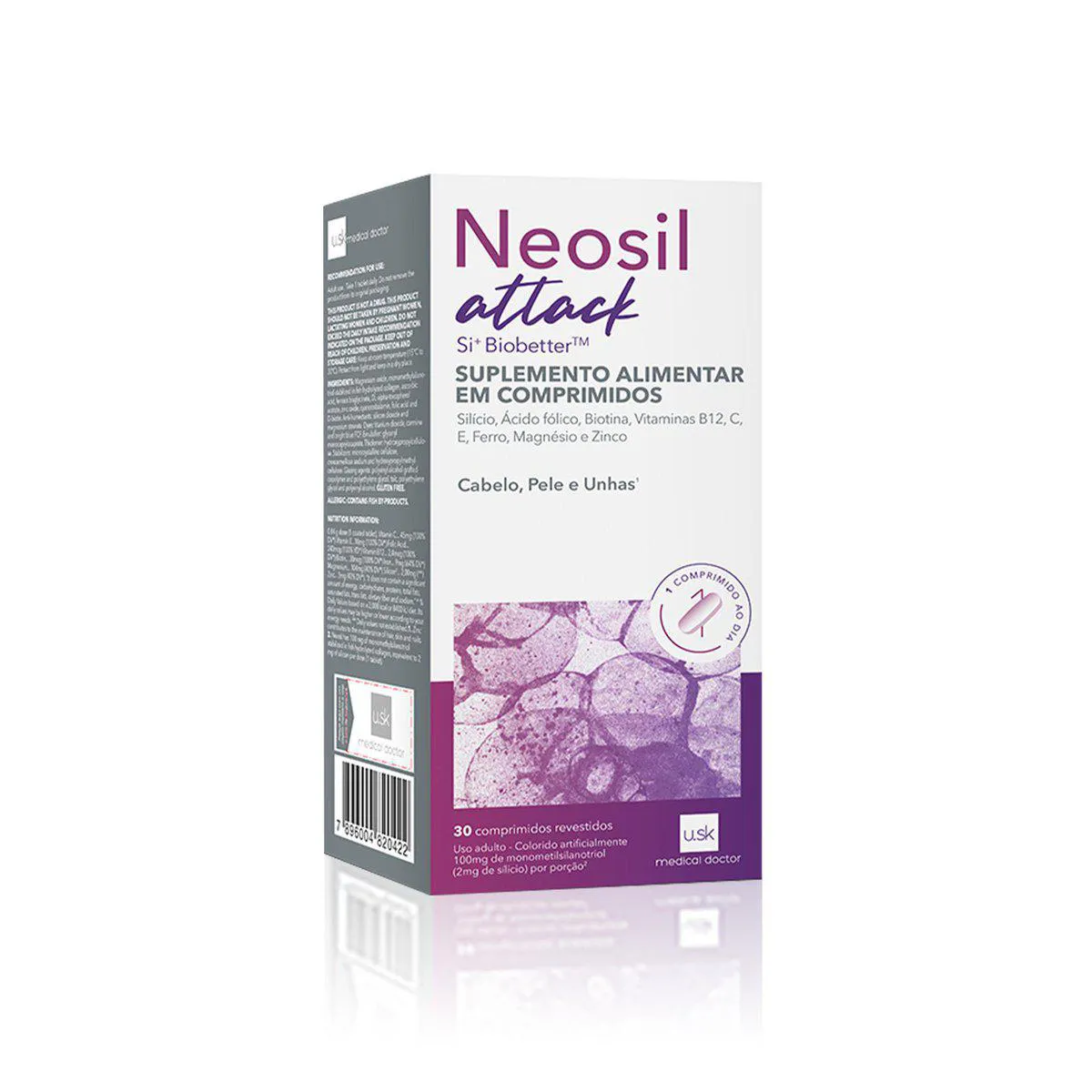 Neosil Attack Com 30 Comprimidos