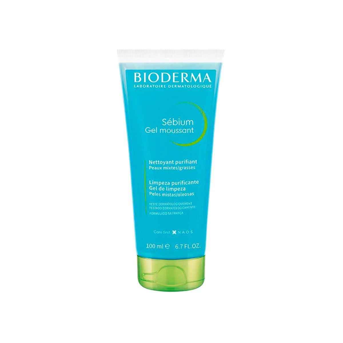 Bioderma Sébium Gel Moussant De Limpeza Pele Oleosa Com 100Ml