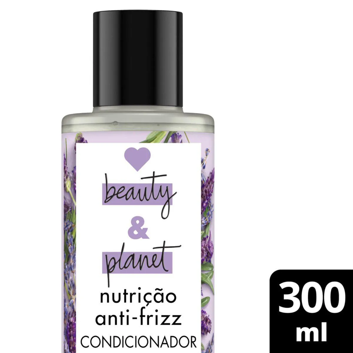 Condicionador Love, Beauty And Planet Nutrição Anti-Frizz Óleo De Argan E Lavanda 300Ml