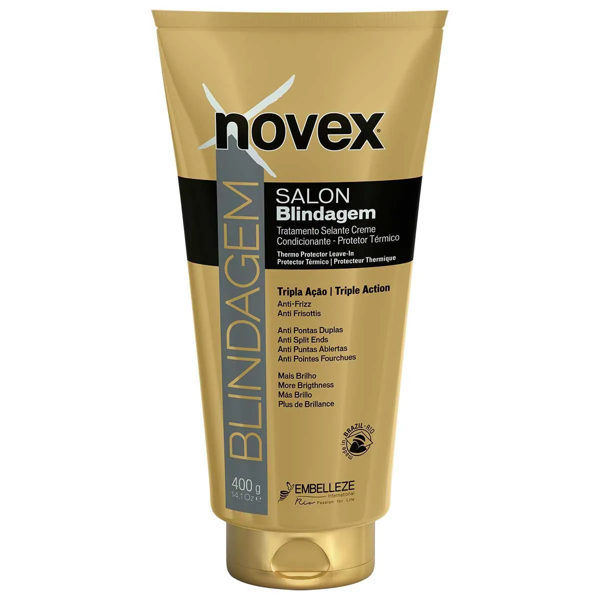 Leave-In Selante Novex Salon Blindagem 400G