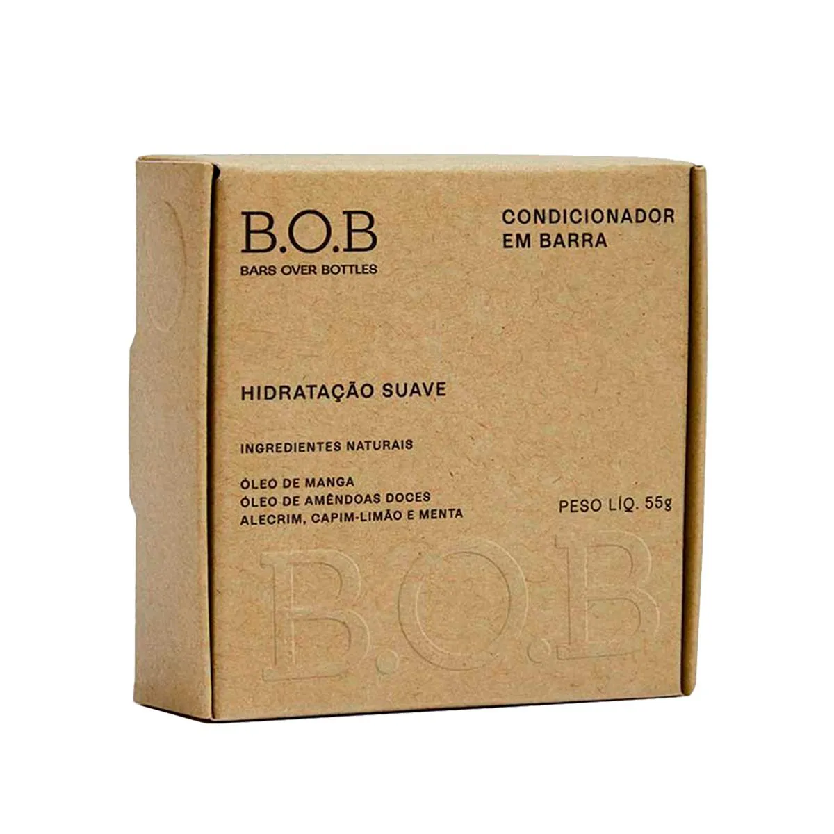 Condicionador Em Barra B.o.b Hidratação Suave 55G