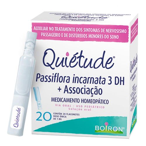 Calmante Quiétude 3DH 20 Flaconetes
