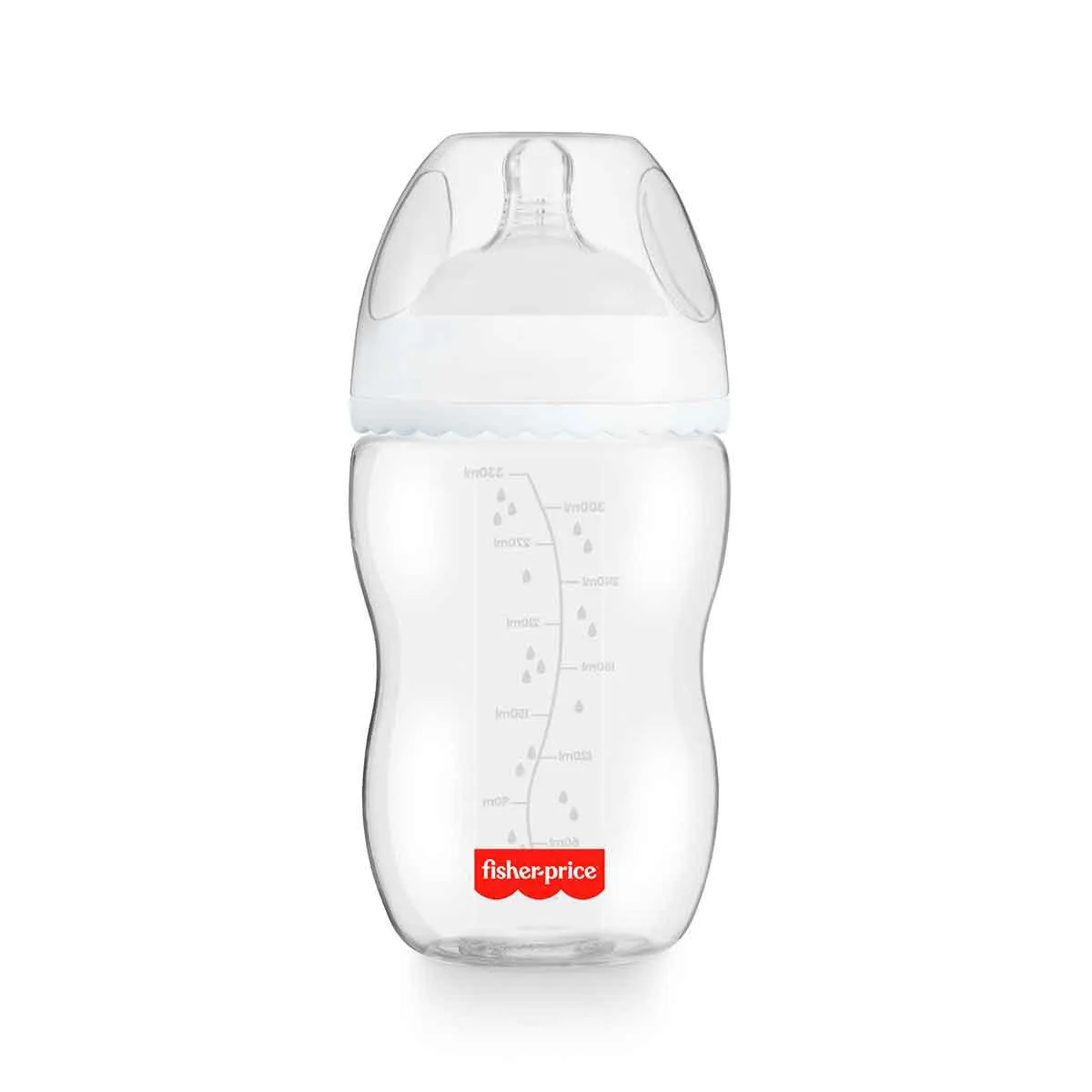 Mamadeira Fisher-Price First Moments Clássica Neutra 330Ml - 1 Unidade