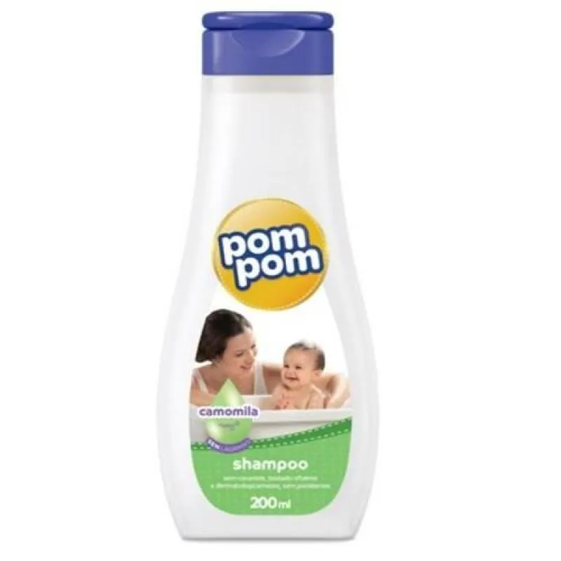 Shampoo Pom Pom Camomila Com 200Ml