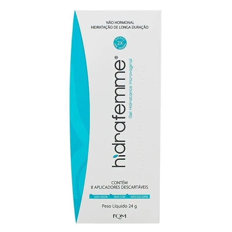 Hidrafemme Gel 24G Com 8 Aplicadores