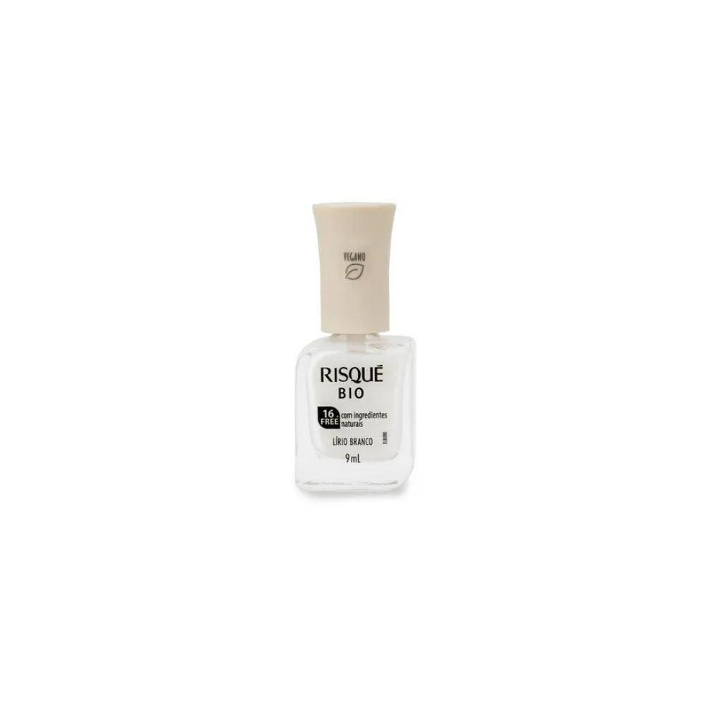 Esmalte Cremoso Risqué Bio Lírio Branco 9Ml
