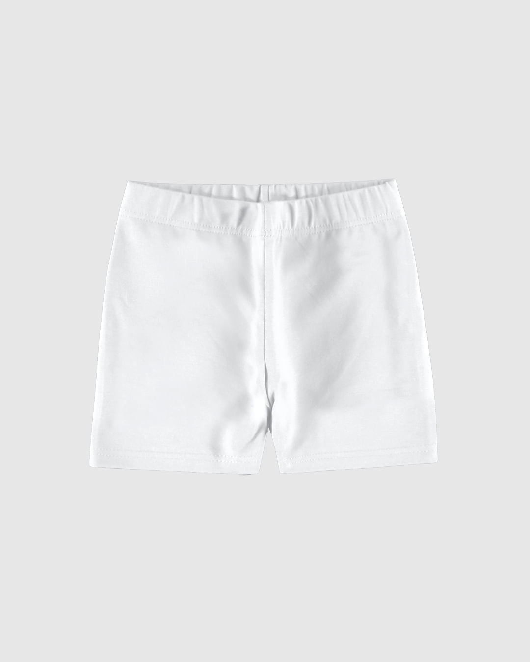 Shorts Infantil Menina Cós Elástico Em Algodão Malwee Kids