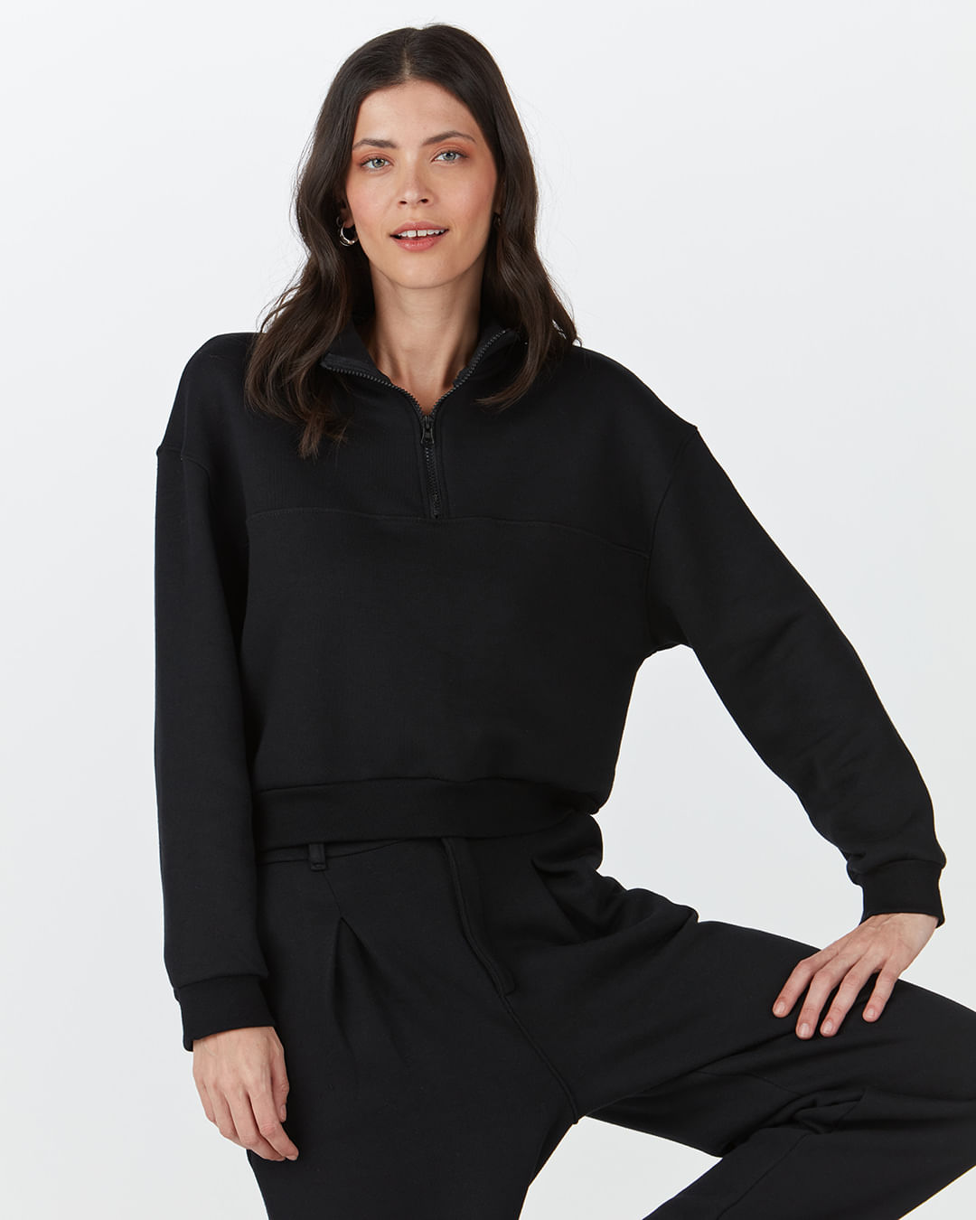 Blusão Bomber Feminino Em Moletom Soft Flanelado