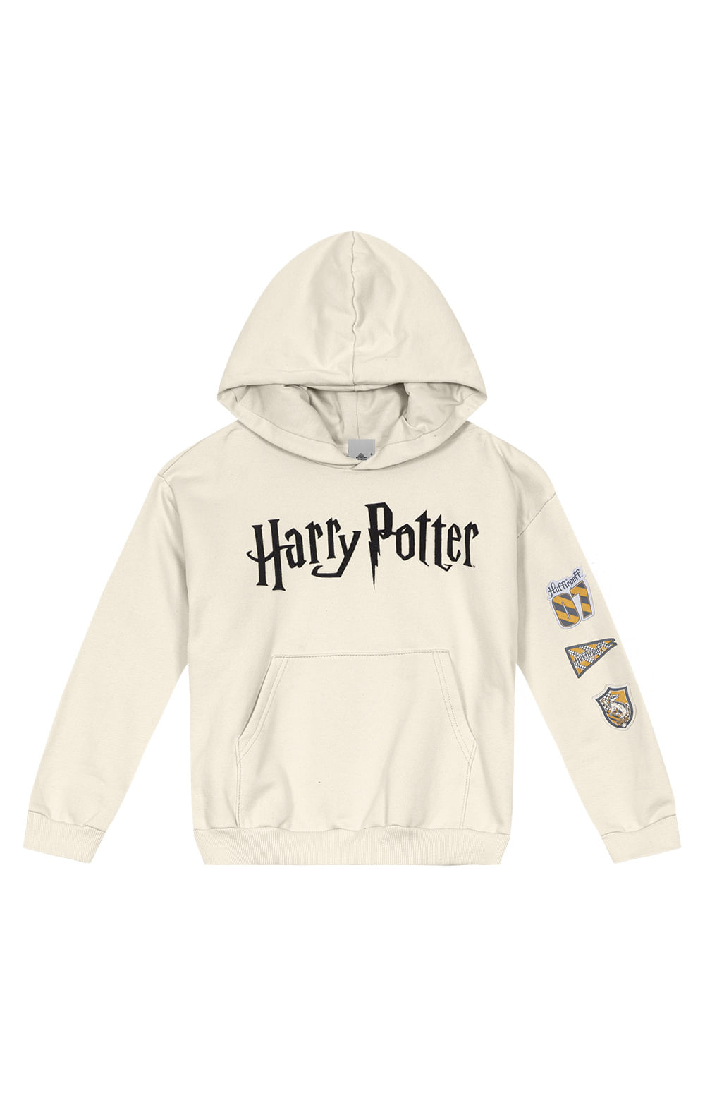 Blusão Unissex Com Capuz Harry Potter® Em Moletom Flanelado Carinhoso