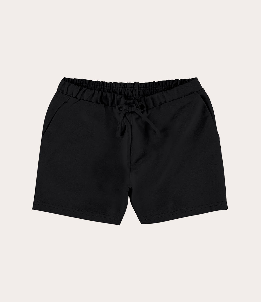 Shorts Infantil Menina Com Bolsos Em Moletinho Leve Malwee Kids