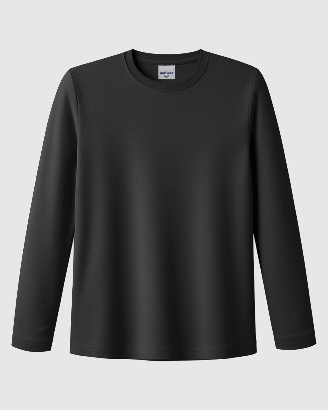 Camiseta Infantil Unissex Manga Longa Em Malha Flanelada Malwee Kids
