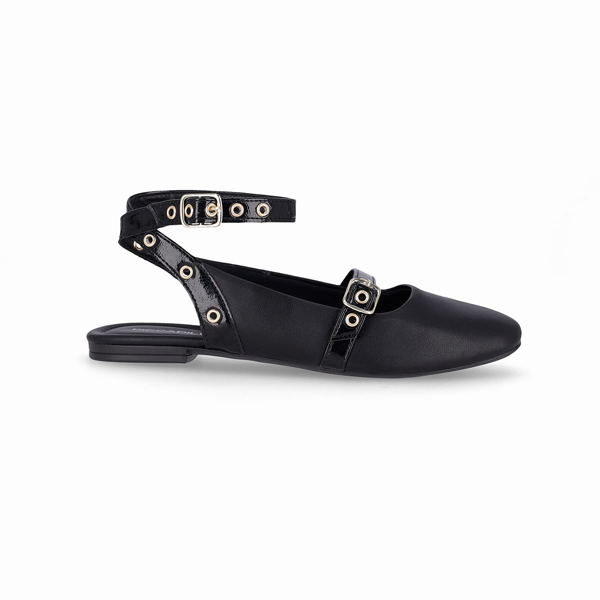 Sling back Tatiane Salto Baixo