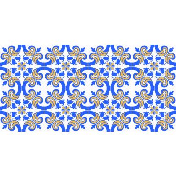 Adesivo de Azulejo X4 Adesivos Decorativo Colorido Az26 P
