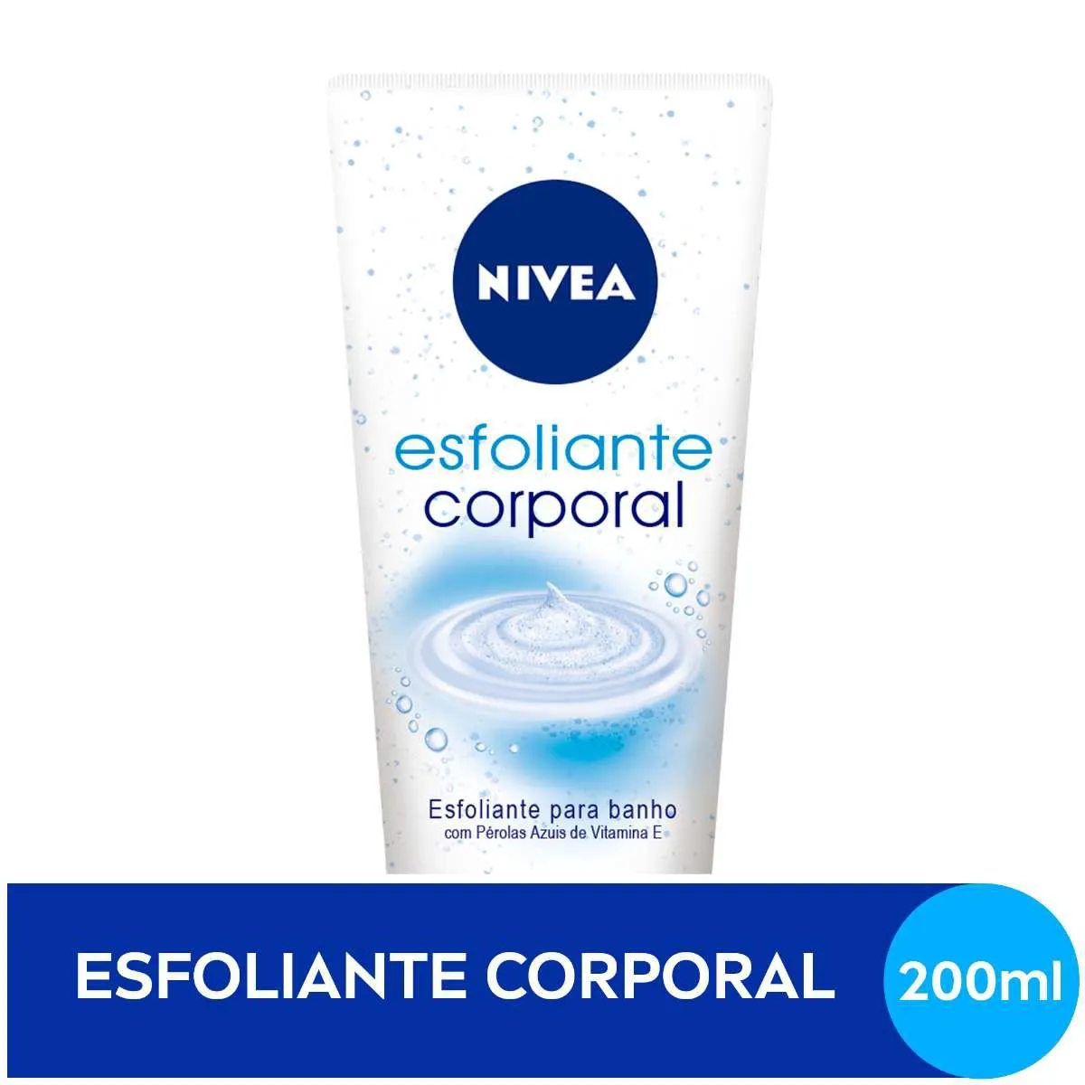 Esfoliante Corporal Para Banho Nivea Com 200Ml