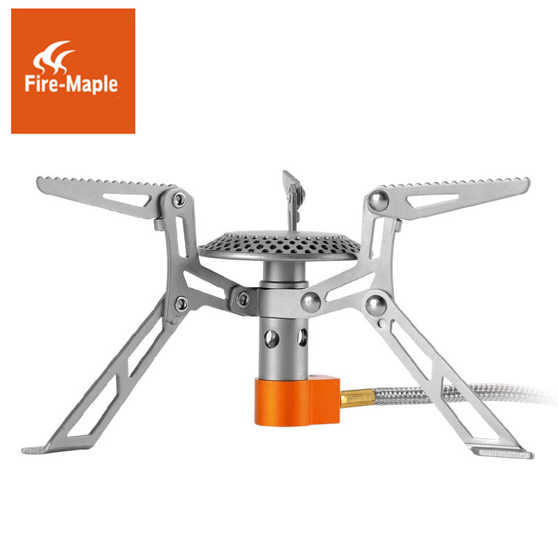Fire Maple Split Gas Stove Camping Picnic Cooker Mini Burner Furnace Ultralight Titanium Alloy FMS-117T