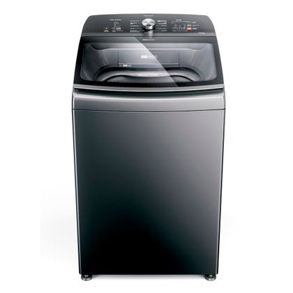 Máquina De Lavar Brastemp 12Kg Titânio Água Quente Com Ciclo Tira Manchas Pro E Ciclo Antibolinha – Bwr12a9 110V