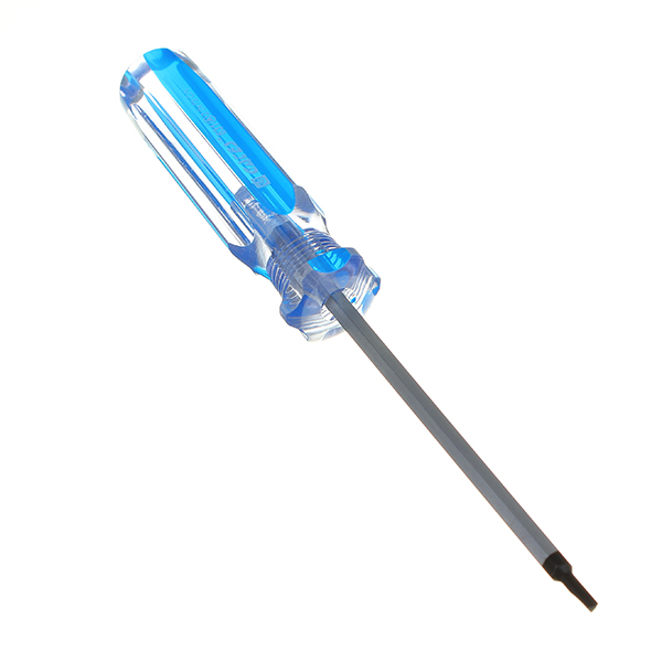 160mm Long Nonslip Handle Hex Shaft 2mm Tip Triangle Screwdriver