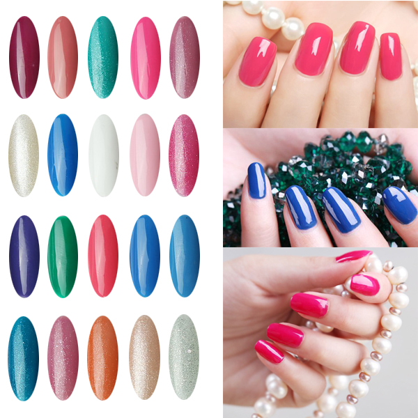 120 Color Nail Art Soak off LED UV Gel Polish 15ML 031-060