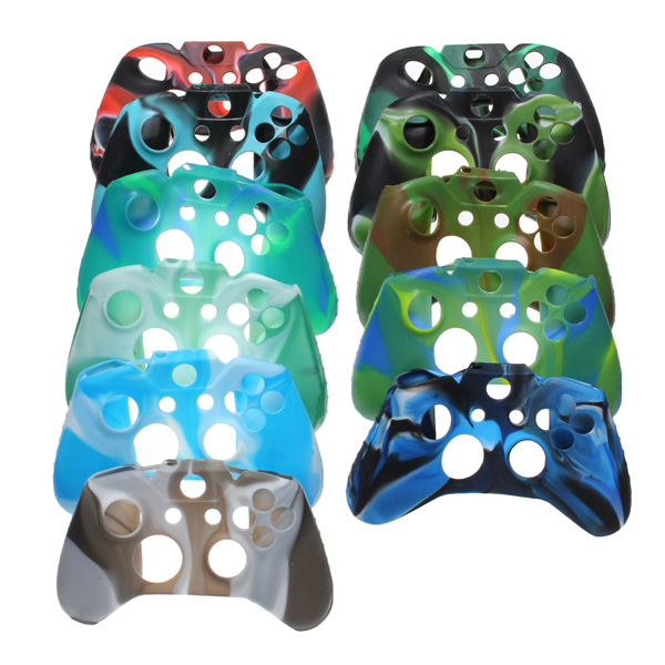 Camouflage Silicone Protective Case Cover For XBOX ONE Controller