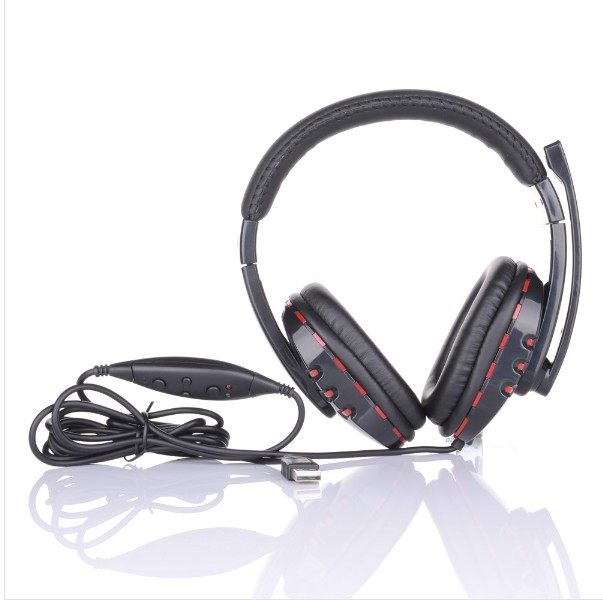 Wired Stereo Gamer Headphone Mic Sound For Sony Playstation PS3
