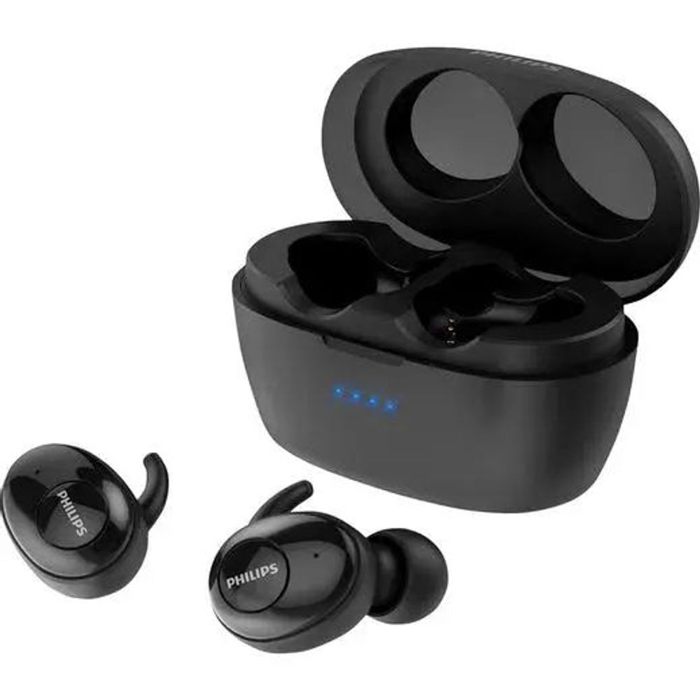 Fone de ouvido sem fio TWS bluetooth com microfone Preto