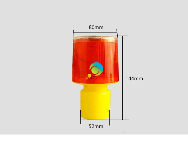 Solar Powered LED Warning Light