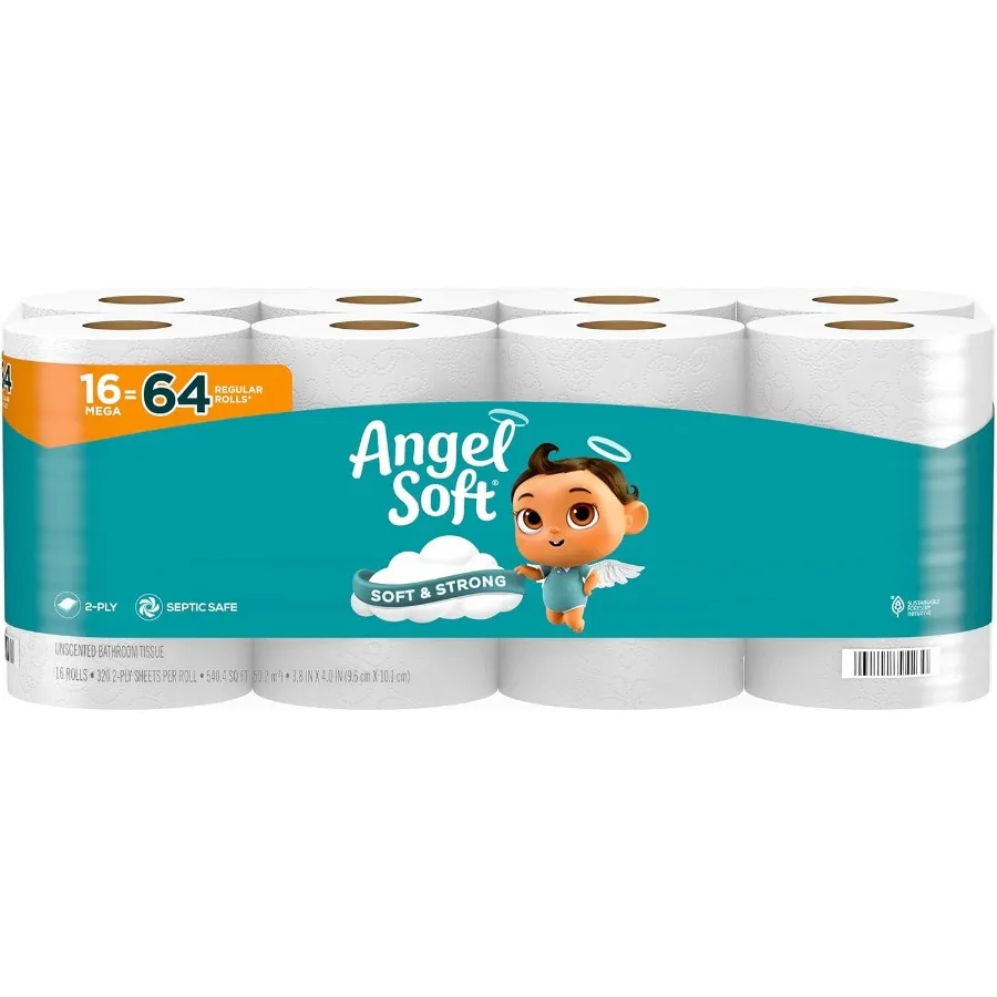 UltraSoft Toilet Tissue 16 Mega Rolls