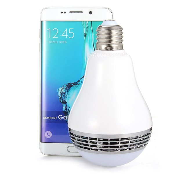 Smart Colorful LED Bulb Bluetooth Speaker For Mobile Phones