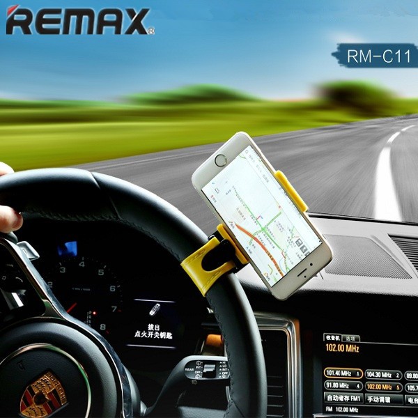 REMAX RM-C11 Steering Wheel Clip Car Stand Holder Mount for Phone