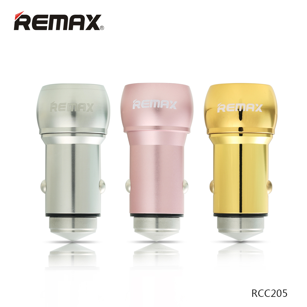 Original REMAX 2.4A Quick Charger Dual USB Universal Car Charger...