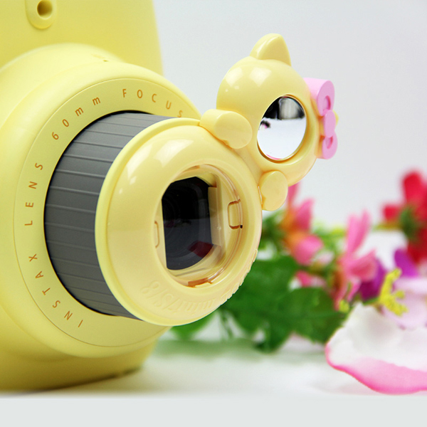 Close-Up Lens Lovely Cat Self-Portrait Mirror for Fujifilm Instax Mini 8 Mini 7S Instant Film Camera
